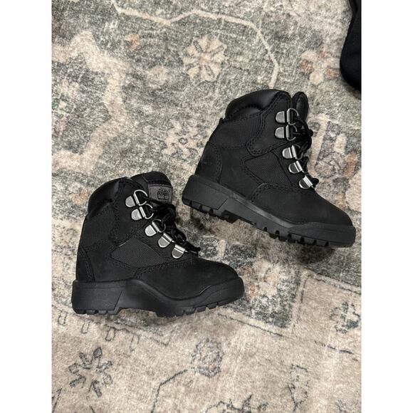 Timberland 6 inch Field Boots - Toddler/baby Black Nubuck size 5C With‎ Bonobos - Picture 7 of 9